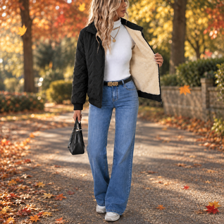 Women's Fleece-Lined Warm Commuter Jacket