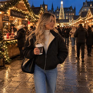Women's Fleece-Lined Warm Commuter Jacket