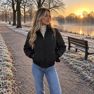 Women's Fleece-Lined Warm Commuter Jacket